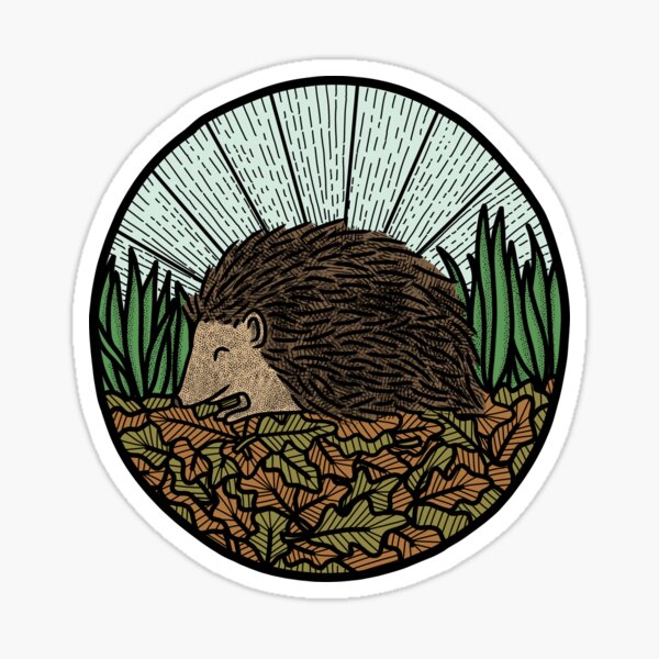 Hedgehog Sticker