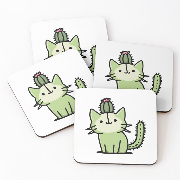 Item preview, Prickles the Cat Cactus designed and sold by grewathing.