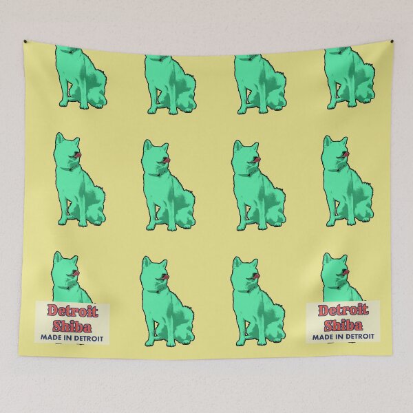Artikelvorschau, Detroit ShibaInu, 2023 entworfen und verkauft von DixTartare.