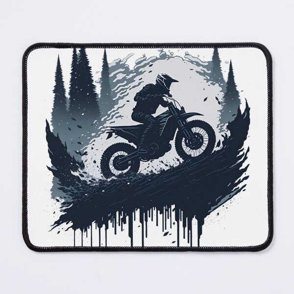 Item preview, Motorcycle Motocross X Silhouette Black Vector #6 designed and sold by rockyRG.