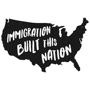 Vorschaubild zum Design Immigration baute diese Nation auf, Pro Immigrant T-Shirt von Kiwi Queen