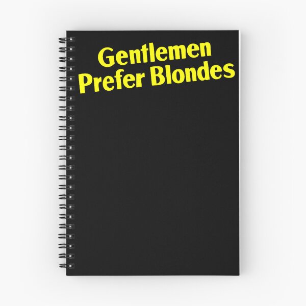 Item preview, Gentlemen Prefer Blondes designed and sold by jackbooks.