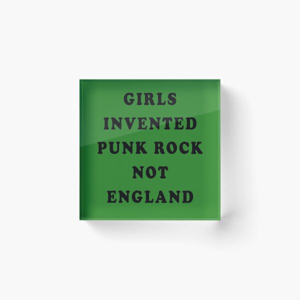 Item preview, Girls Invented Punk Rock Not England designed and sold by PSstudio.