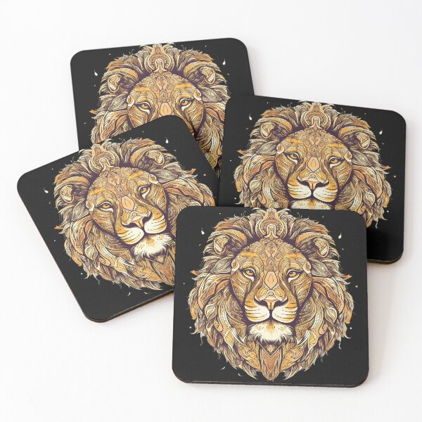 Item preview, Regal Lion: A Majestic Portrait of Power and Authority designed and sold by Designs-By-Geli.