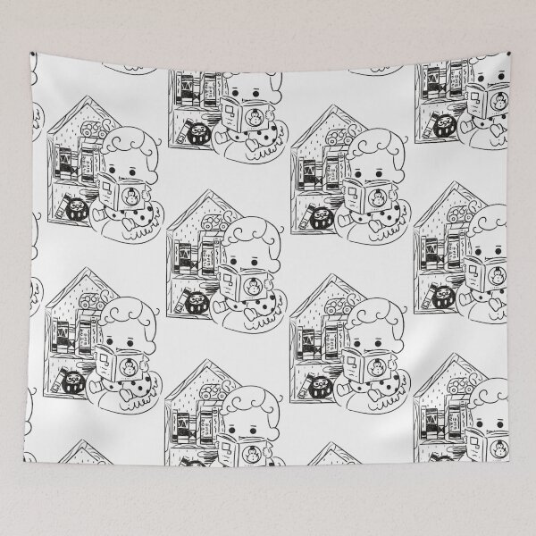 Item preview, Book corner / 閱讀角 （線條）- littlemomo designed and sold by bluelylam.