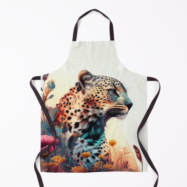 Item preview, Luna the Night Vision Leopard designed and sold by AfroMosaic.