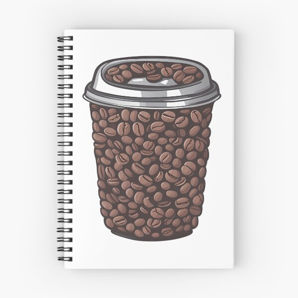 Item preview, Taza única para llevar en grano de café - Delicia de los amantes de la cafeína designed and sold by CosmicScare10.