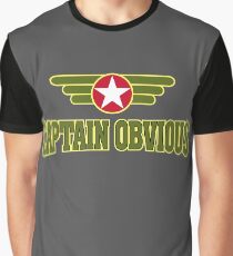 Captain Obvious Graphic T-Shirt