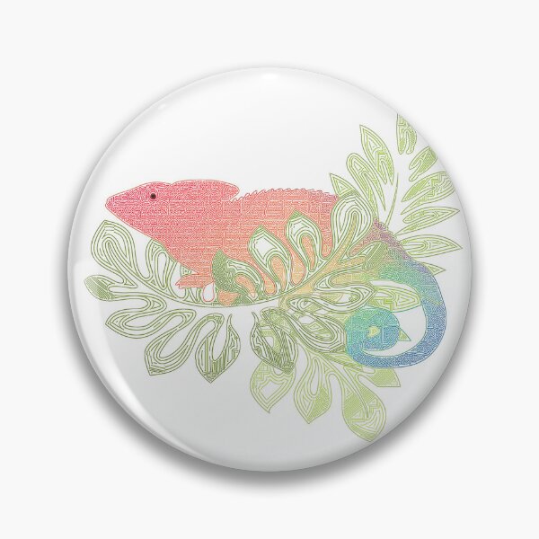 Item preview, Chameleon Line Drawing Art Design designed and sold by Heathermarie321.