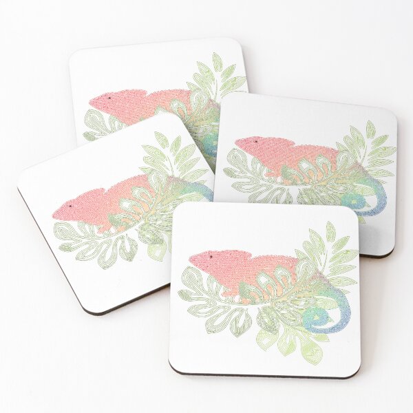 Item preview, Chameleon Line Drawing Art Design designed and sold by Heathermarie321.