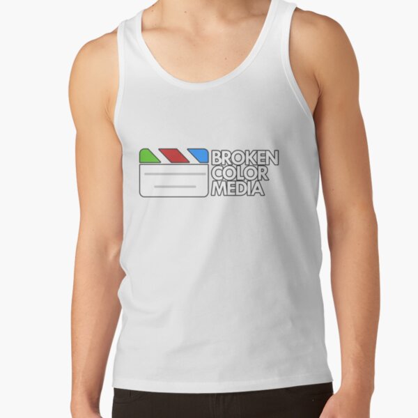 Broken Color Media Logo Tank Top
