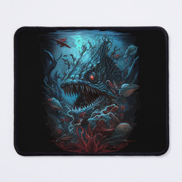 Item preview, Deep Sea Fish High Detail (Horror Design) designed and sold by DankMatter69420.