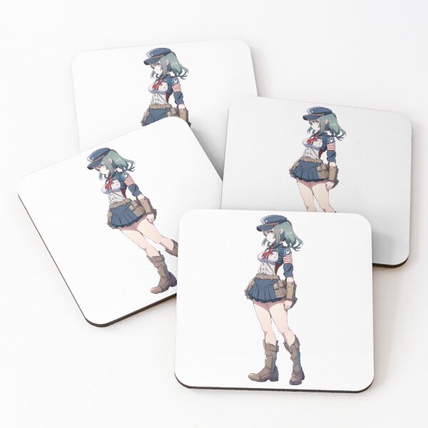 Item preview, America Uniform Sexy Anime Girl designed and sold by NanarodsDesign.