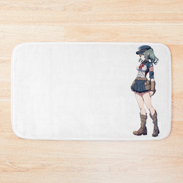 Item preview, America Uniform Sexy Anime Girl designed and sold by NanarodsDesign.