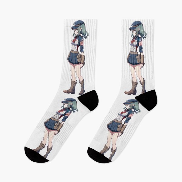Item preview, America Uniform Sexy Anime Girl designed and sold by NanarodsDesign.