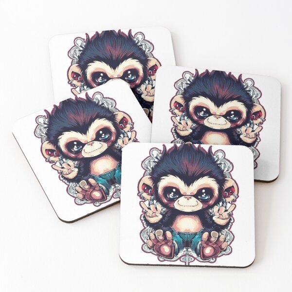 Item preview, Cutiez Punk - Baby Monkey Ape Out  designed and sold by ChromaArtistic.