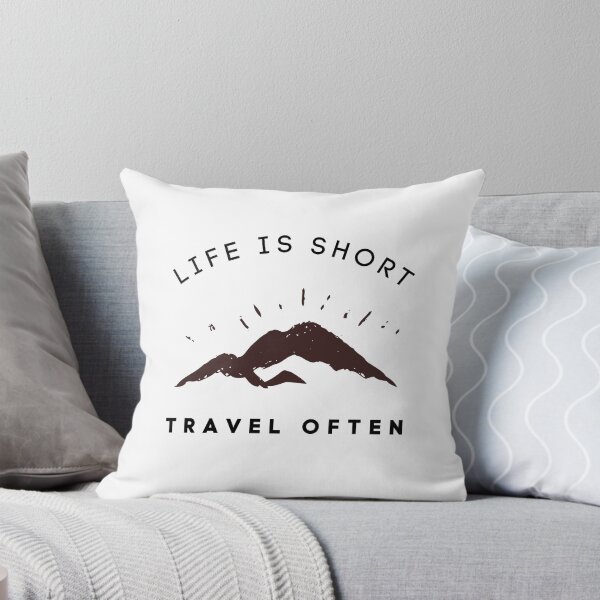 Item preview, Life Is Short, Travel Often designed and sold by Harvey Bell.