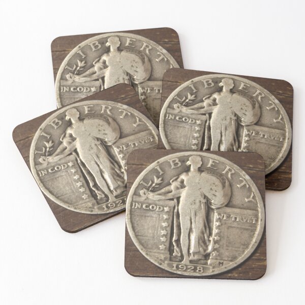 Item preview, 1928 Standing Liberty Quarter designed and sold by coinsxcrochet.