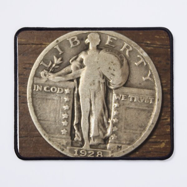 Item preview, 1928 Standing Liberty Quarter designed and sold by coinsxcrochet.