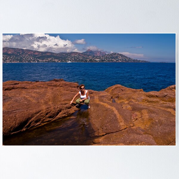 Item preview, agay- Côte d'Azur-France-My husband works designed and sold by GOSIA GRZYBEK.