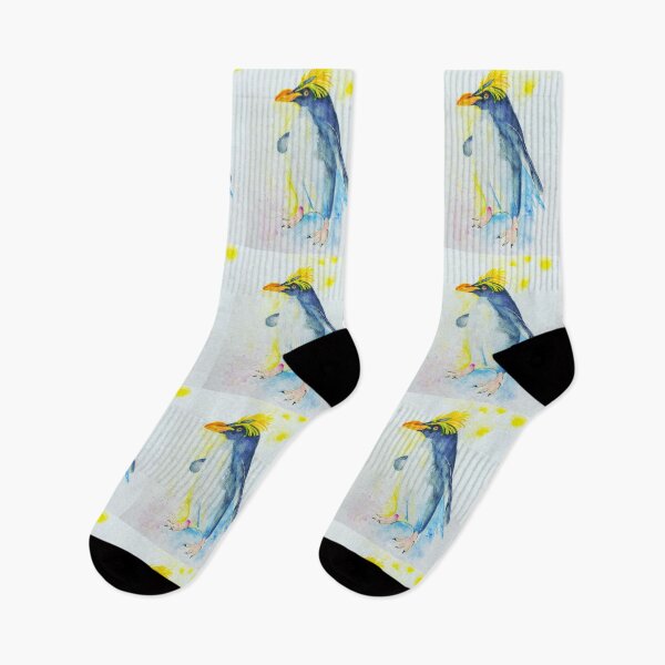 Item preview, Macaroni Penguin - Watercolour designed and sold by DeborahMcGrath.