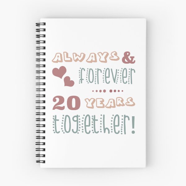 Item preview, Cute 20th Wedding Anniversary designed and sold by thepixelgarden.