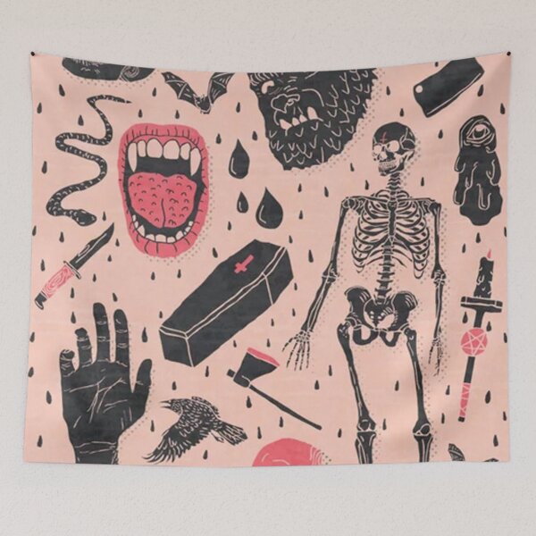 Item preview, Horror Skull designed and sold by KeonRitchie.