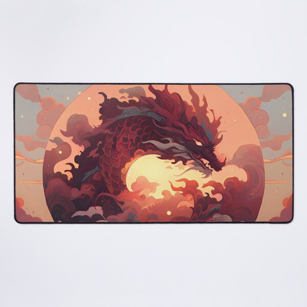 Item preview, The dragon that looks down on everything designed and sold by Cahlie Li.