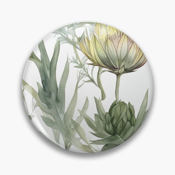 Item preview, Botanical green pattern designed and sold by PolarInk.