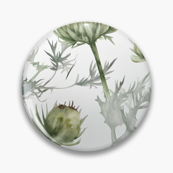 Item preview, Botanical green pattern designed and sold by PolarInk.