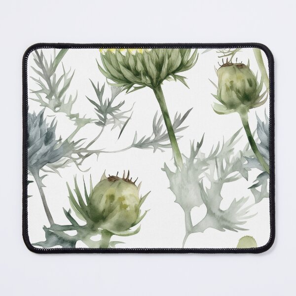 Item preview, Botanical green pattern designed and sold by PolarInk.