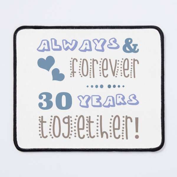 Item preview, Cute 30th Wedding Anniversary designed and sold by thepixelgarden.