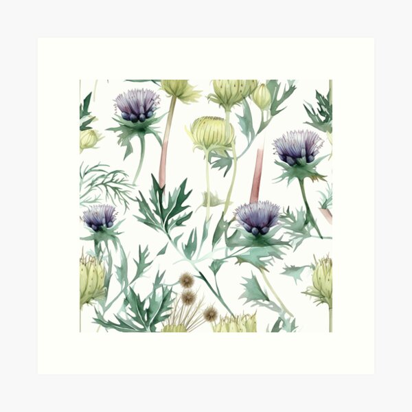 Item preview, Flower botanical pattern designed and sold by PolarInk.