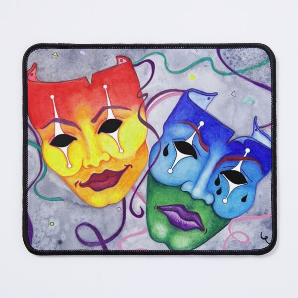 Item preview, Comedy and Tragedy designed and sold by KeonRitchie.