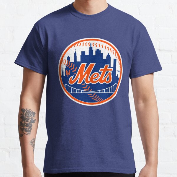 New York Mets Lenny Dykstra Throwback Blue T Shirt