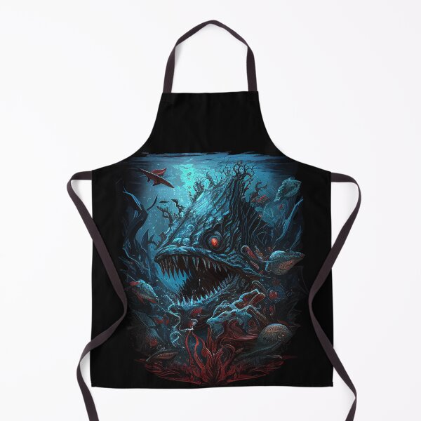 Item preview, Deep Sea Fish High Detail (Horror Design) designed and sold by DankMatter69420.