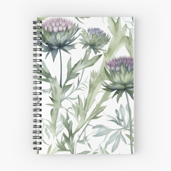 Item preview, Botanical green flower pattern seamless designed and sold by PolarInk.