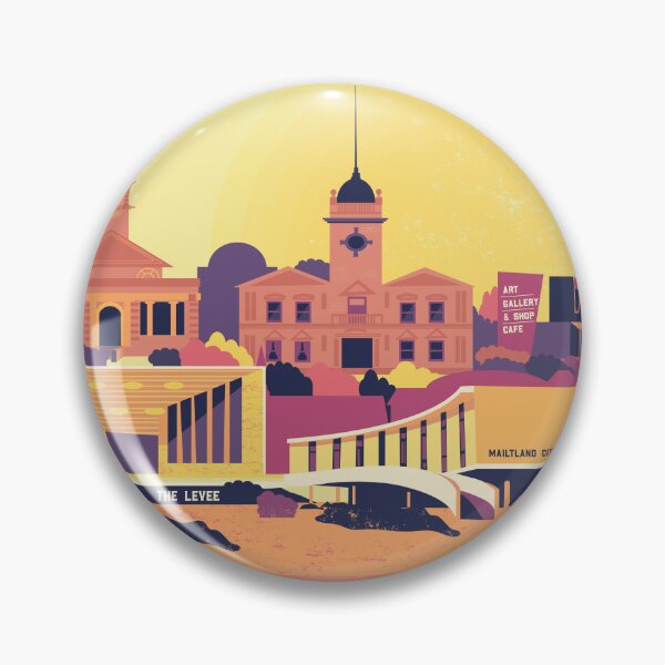 Item preview, Retro poster for Maitland, Hunter Valley NSW  designed and sold by BlackDogArtists.
