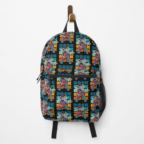 Item preview, Rock guitarist elephant designed and sold by WildPortrait.