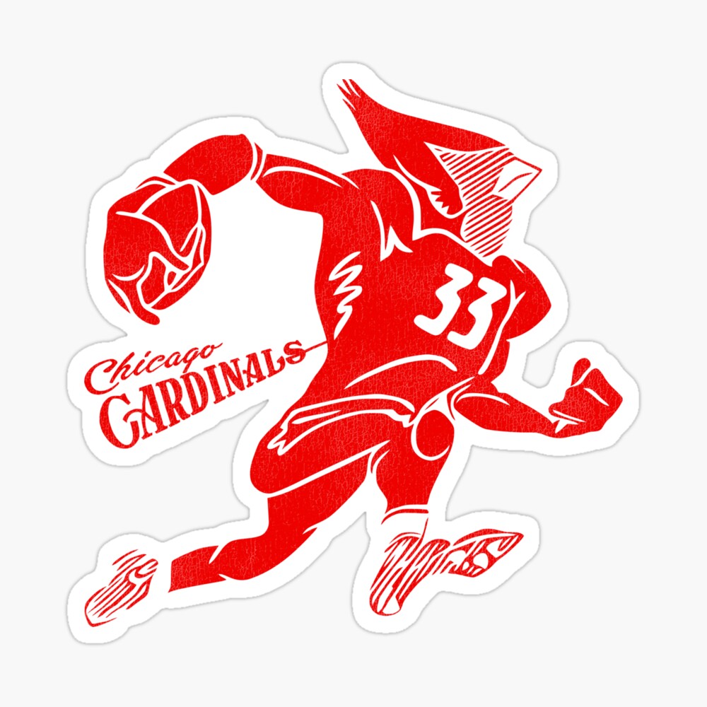 Defunct Chicago Cardinals Football Team Magnet for Sale by