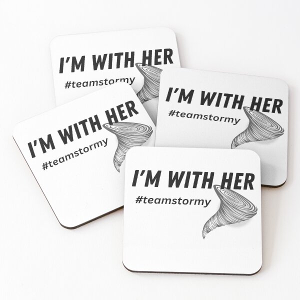 Item preview, I'm with Her Team Stormy designed and sold by rafiaarts.