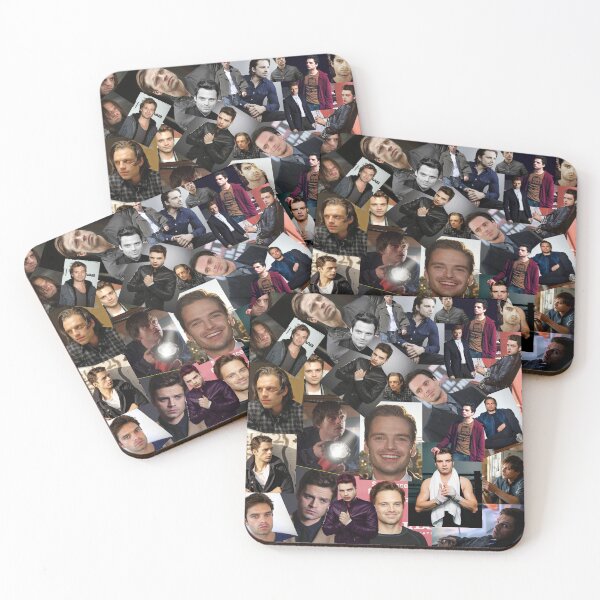 Item preview, Collage surtido de Sebastian Stan designed and sold by CollageHeaven.