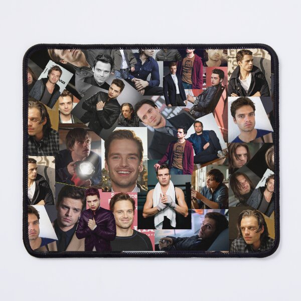 Item preview, Sebastian Stan Assorted Collage designed and sold by CollageHeaven.