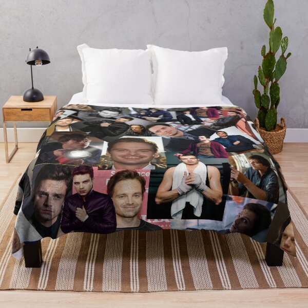 Item preview, Sebastian Stan Assorted Collage designed and sold by CollageHeaven.