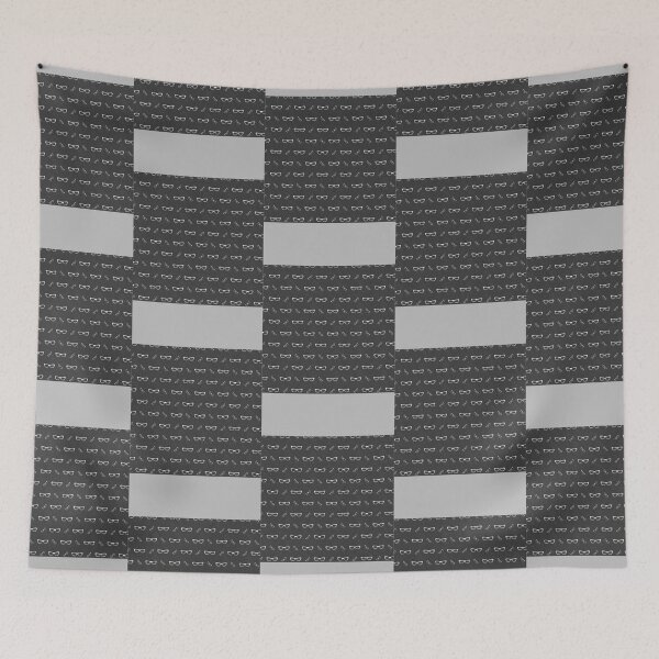 Item preview, Glasses Pattern  3 White BG Black designed and sold by nolertin12.