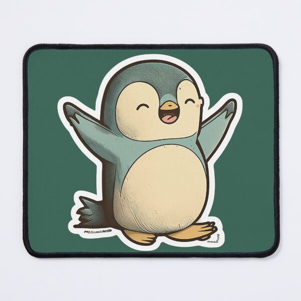 Item preview, Happy Little Penguin - Cute Penguin Art for Penguin Lovers designed and sold by Dream-Palette.