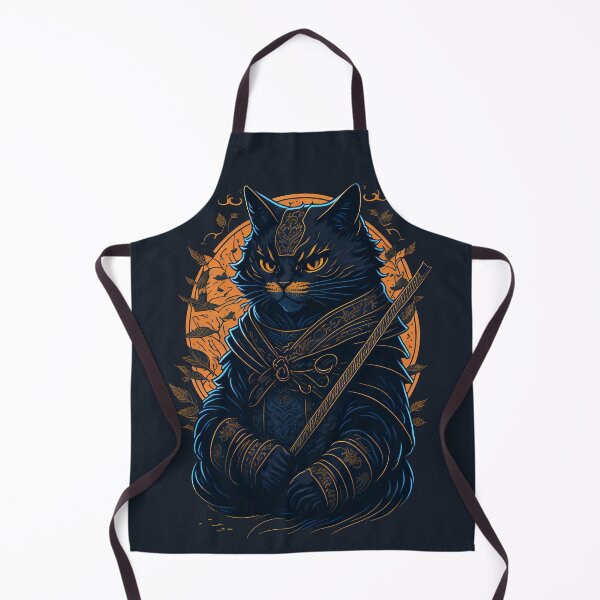 Item preview, Anthropomorphic Samurai Cat designed and sold by entwithanaxe.