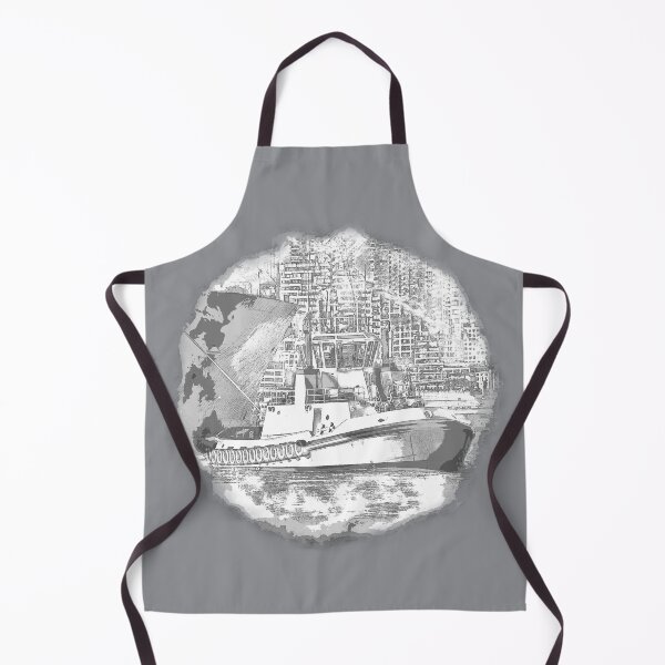 Item preview, Tug working in Seattle Harder Sketch Design designed and sold by Jason Mosley.
