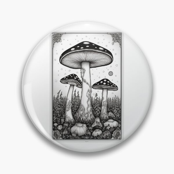 Item preview, Hermetic Mushroom Card 4 designed and sold by keenaesthetic.