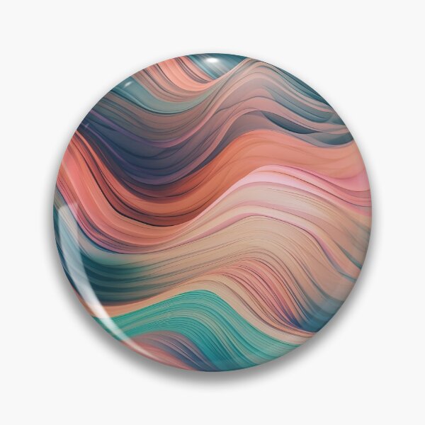 Item preview, Psychedelic Pastel Waves designed and sold by oneeko.